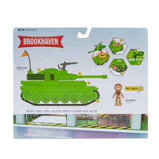 Foto 2 | Foto 2 | Tanque Toy Devseries Brookhaven Feature Con Luces Y Figura - Venta Internacional.