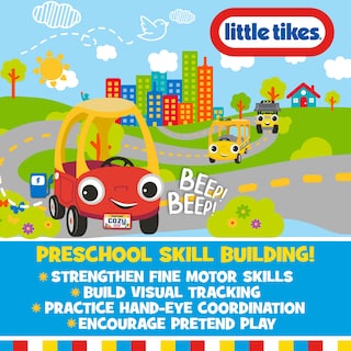 Foto 6 | Foto 6 | Sticker Playset Little Tikes Reposicionable Para Coche Y Camión 3+ - Venta Internacional.