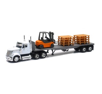Foto 1 | Foto 1 | Toy New-ray Long Haul Trucker International Lonestar 1:43 - Venta Internacional.