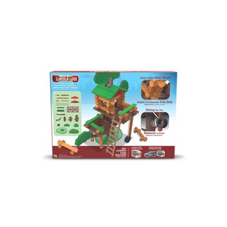 Foto 6 | Foto 6 | Set De Construcción Lincoln Logs Con 2 Niveles Casa En Árbol Regalo Para Niños - Venta Internacional.