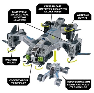 Foto 3 | Foto 3 | Juguete De Construcción Snap Ships Gladius Ac-75 Drop Ship 8+ - Venta Internacional.
