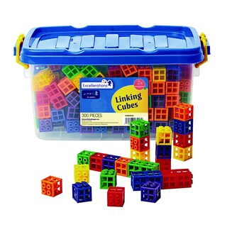 Foto 3 | Foto 3 | Linking Cubes Excellerations Rejilla De 0.75 Pulgadas 300 Unidades Más De 3 Años - Venta Internacional.