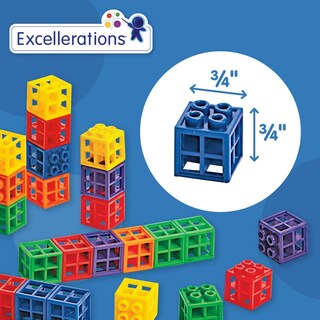 Foto 5 | Foto 5 | Linking Cubes Excellerations Rejilla De 0.75 Pulgadas 300 Unidades Más De 3 Años - Venta Internacional.