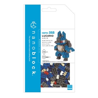 Foto 2 | Foto 2 | Set De Construcción Nanoblock Pokémon Lucario Con 160 Piezas - Venta Internacional.