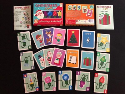 Foto 6 | Foto 6 | Juego De Cartas 25th Century Games Christmas Lights 2nd Edition - Venta Internacional.