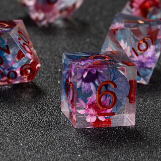Foto 3 | Foto 3 | Juego De Dados Fugacity Dnd 7 Piezas De Resina Mazmorras Y Dragones - Venta Internacional.