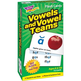 Foto 1 | Foto 1 | Flash Cards Trend Enterprises Vocales Y Equipos Vocales 72 Cartas - Venta Internacional.