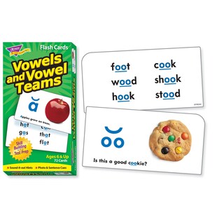 Foto 2 | Foto 2 | Flash Cards Trend Enterprises Vocales Y Equipos Vocales 72 Cartas - Venta Internacional.