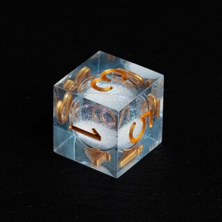 Foto 6 | Foto 6 | Set De Dados Fugacity Dnd Liquid Core Resin 7 Piezas Con Funda - Venta Internacional.