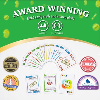 Foto 5 | Foto 5 | Juego De Cartas Continuum Exact Change Educational Kids +6 Años - Venta Internacional.