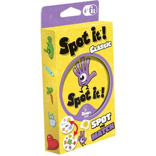 Foto 1 | Foto 1 | Juego De Cartas Spot It! Clásico A Juego Para Niños Mayores De 6 Años Zigomático - Venta Internacional.