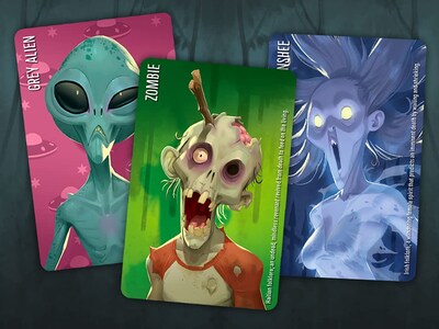 Foto 5 | Foto 5 | Juego De Cartas Horrible Guild Similo Spookies Para Mayores De 7 Años Con 30 Cartas - Venta Internacional.