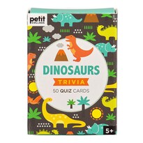 Tarjetas De Preguntas Y Respuestas Petit Collage Con Dinosaurios Para Niños Mayores De 5 Años - Venta Internacional.
