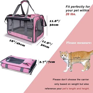 Foto 2 | Foto 2 | Transportín Para Gatos Gapzer Para Gatos Grandes Y Medianos - Venta Internacional.