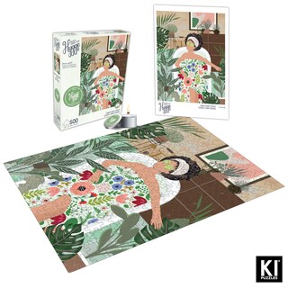 Foto 2 | Foto 2 | Puzzle Ii Puzzles Hygge Sanctuary Space 500 Piezas Con Vela - Venta Internacional.