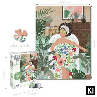 Foto 3 | Foto 3 | Puzzle Ii Puzzles Hygge Sanctuary Space 500 Piezas Con Vela - Venta Internacional.