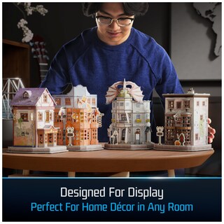 Foto 5 | Foto 5 | Kit De Maquetas De Rompecabezas 3d Construcción En 4d De Harry Potter Diagon Alley 287 Piezas - Venta Internacional.