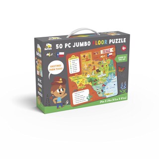 Foto 1 | Foto 1 | Puzzle Little Buffalo State Texas Para Aprender A Niños Mayores De 4 Años - Venta Internacional.