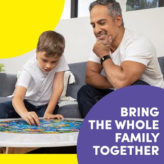 Foto 4 | Foto 4 | Mesa Redonda Con Forma De Rompecabezas Diseño De Colibríes 500 Unidades - Venta Internacional.