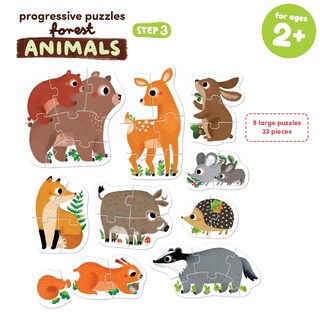 Foto 2 | Foto 2 | Puzzle Banana Panda Rompecabezas Progresivos Animales Del Bosque Más De 2 Años - Venta Internacional.