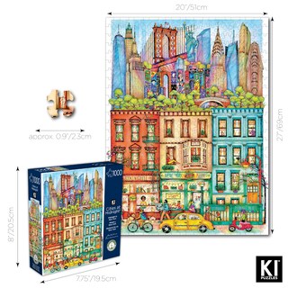 Foto 3 | Foto 3 | Puzzle Ii Puzzles Playview Cities: Nueva York 1000 Piezas - Venta Internacional.