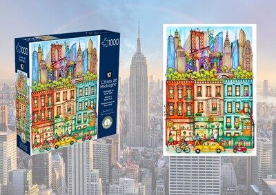 Foto 7 | Foto 7 | Puzzle Ii Puzzles Playview Cities: Nueva York 1000 Piezas - Venta Internacional.
