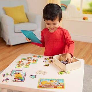 Foto 2 | Foto 2 | Puzzle Box Set B. Toys Pack O' Puzzles Pets & Dinos De Más De 3 Años - Venta Internacional.