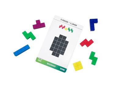 Foto 3 | Foto 3 | Puzle De Embalaje Brainwright Tetris Stax Tetrimono De 48 Piezas - Venta Internacional.