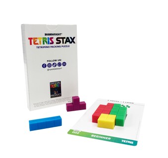 Foto 4 | Foto 4 | Puzle De Embalaje Brainwright Tetris Stax Tetrimono De 48 Piezas - Venta Internacional.