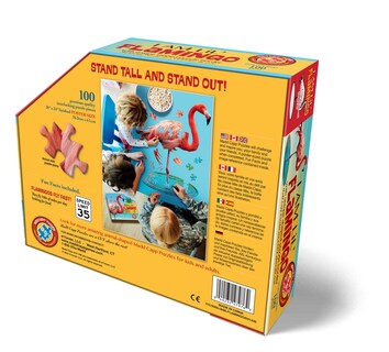 Foto 3 | Foto 3 | Rompecabezas Madd Capp Lil' Flamingo 100 Piezas Para Mayores De 5 Años - Venta Internacional.