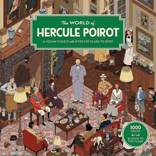Foto 1 | Foto 1 | Puzzle Laurence King El Mundo De Hércules Poirot 1000 Piezas - Venta Internacional.