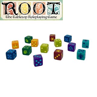 Foto 3 | Foto 3 | Juego De Dados Magpie Games Root Rpg Con 14 Dados De Seis Caras Grabados - Venta Internacional.
