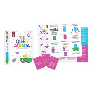 Foto 2 | Foto 2 | Party Game Fitz The Queer Agenda 350 Tarjetas Atrevidas Lgbtq+ - Venta Internacional.