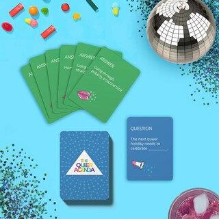 Foto 3 | Foto 3 | Party Game Fitz The Queer Agenda 350 Tarjetas Atrevidas Lgbtq+ - Venta Internacional.