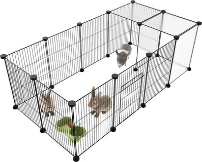 Foto 1 | Foto 1 | Pet Playpen Homidec Para Animales Pequeños Alambre De Bricolaje 48 X 24 X 41 Cm - Venta Internacional.
