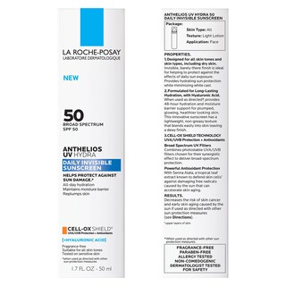 Foto 5 | Foto 5 | Protector Solar La Roche Posay Anthelios Uv Hydra Spf 50 50 Ml - Venta Internacional.