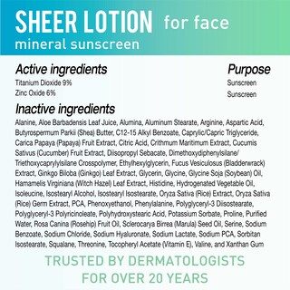 Foto 7 | Foto 7 | Protector Solar Blue Lizard Sheer Face Loción Facial Spf 50+ 50 Ml - Venta Internacional.