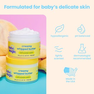 Foto 4 | Foto 4 | Crema Batida Cremosa Baby Magic Soft Powder Con Aroma A 250 Ml - Venta Internacional.