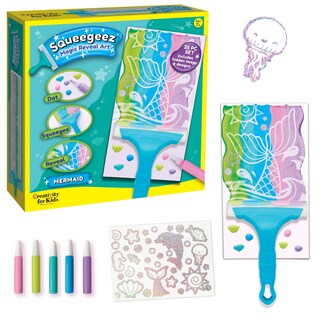 Foto 1 | Foto 1 | Kit De Manualidades Creativity Para Niños Squeegeez Magic Reveal Mermaid - Venta Internacional.