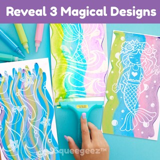 Foto 5 | Foto 5 | Kit De Manualidades Creativity Para Niños Squeegeez Magic Reveal Mermaid - Venta Internacional.