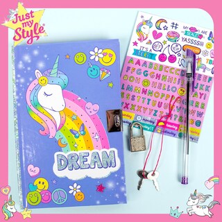 Foto 2 | Foto 2 | Agenda Just My Style Iluminada Con Candado Y Llave Para Niñas De 6 A 9 Años - Venta Internacional.