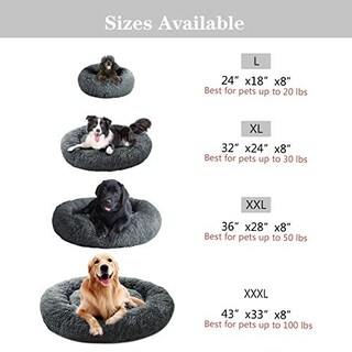 Foto 3 | Foto 3 | Cama Para Perros Mfox Calming Para Perros Medianos Y Grandes  Cómoda - Venta Internacional.