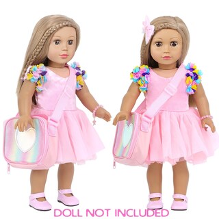 Foto 5 | Foto 5 | Set De Maquillaje Para Ropa Y Accesorios Para Muñecas Bddoll De 18 Pulgadas - Venta Internacional.