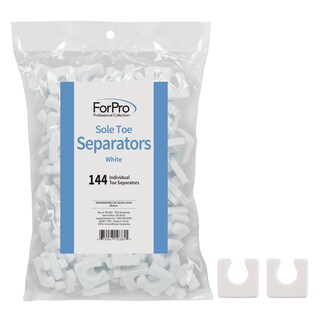Foto 1 | Foto 1 | Separadores De Dedos Forpro Sole White 144 Unidades Espuma De Pedicura - Venta Internacional.