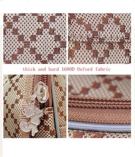 Foto 3 | Foto 3 | Bolsa De Transporte Para Mascotas Hubulk Para Perros Y Gatos Con Cuenco (m Khaki) - Venta Internacional.