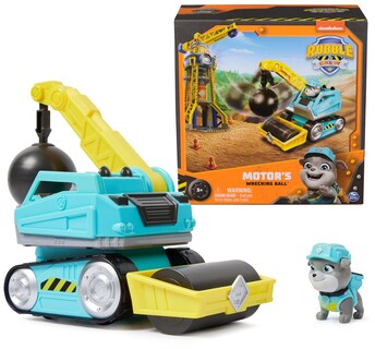 Foto 1 | Foto 1 | Wrecking Ball De Toy Truck Rubble & Crew Motor Con Figura De Acción - Venta Internacional.