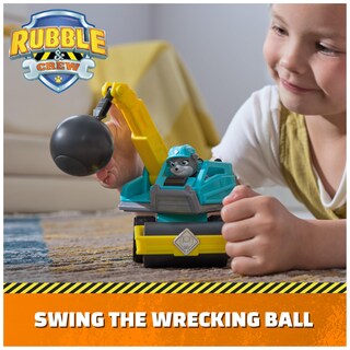 Foto 2 | Foto 2 | Wrecking Ball De Toy Truck Rubble & Crew Motor Con Figura De Acción - Venta Internacional.