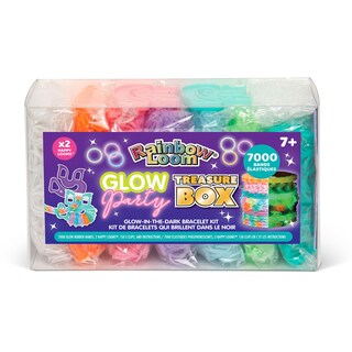 Foto 1 | Foto 1 | Kit De Joyas Rainbow Loom Treasure Box Que Brilla En La Oscuridad 7+ - Venta Internacional.