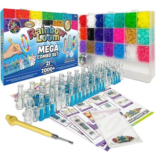 Foto 1 | Foto 1 | Set Combinado Rainbow Loom Mega Con Más De 7000 Gomas Elásticas Para Niños A Partir De 7 Años - Venta Internacional.