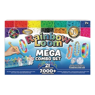 Foto 2 | Foto 2 | Set Combinado Rainbow Loom Mega Con Más De 7000 Gomas Elásticas Para Niños A Partir De 7 Años - Venta Internacional.